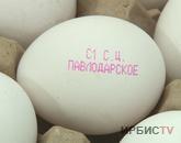 Павлодар дүкендерінде арнайы белгісі бар жұмыртқалар сатылып жатыр