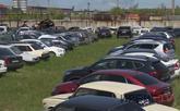 Павлодар облысында 100 мың теңгеден астам айыппұлы бар Chevrolet айып тұрағына қойылды