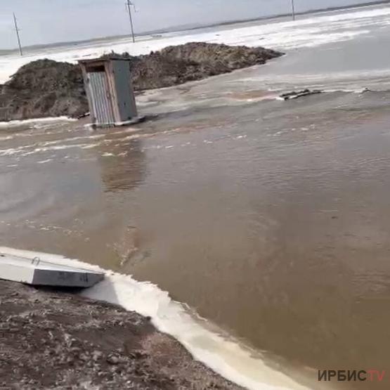 Аймағымыздың бірнеше ауданындағы қалың қар еріп, су көтерілуде