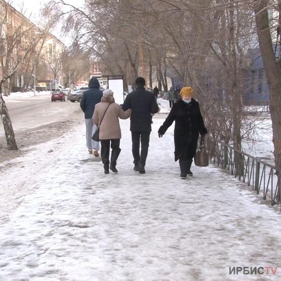 Павлодарда көктайғақ салдарынан травмотология бөлімшесіне жүгінушілер көбейді