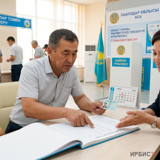 Сайлаушылар тізіміндегі деректерді тексеру